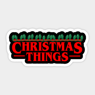 Christmas Things Sticker